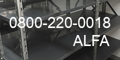 Por cualquier consulta con Alfa Racks comunicarse al 0800-220-0018