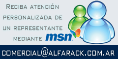 Reciba atención personalizada de un representante mediante MSN - comercial@alfarack.com.ar